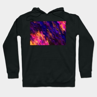 Fractal zigzags Hoodie